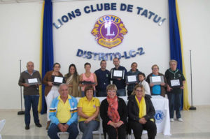 DOAÇÃO AO LIONS CLUBE DE TATUÍ